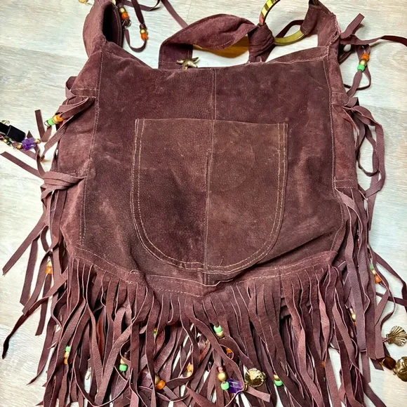 Handmade One of a Kind Boho Bag with Lots of Dangly Jewels and Gemstones